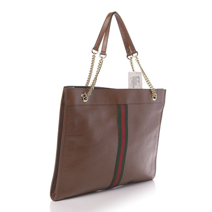 Gucci Calfskin Large Rajah Chain Tote Cuir 4 of 11