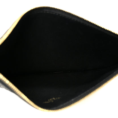 Louis Vuitton Empreinte Pochette Felicie Chain Wallet Black 9 of 15