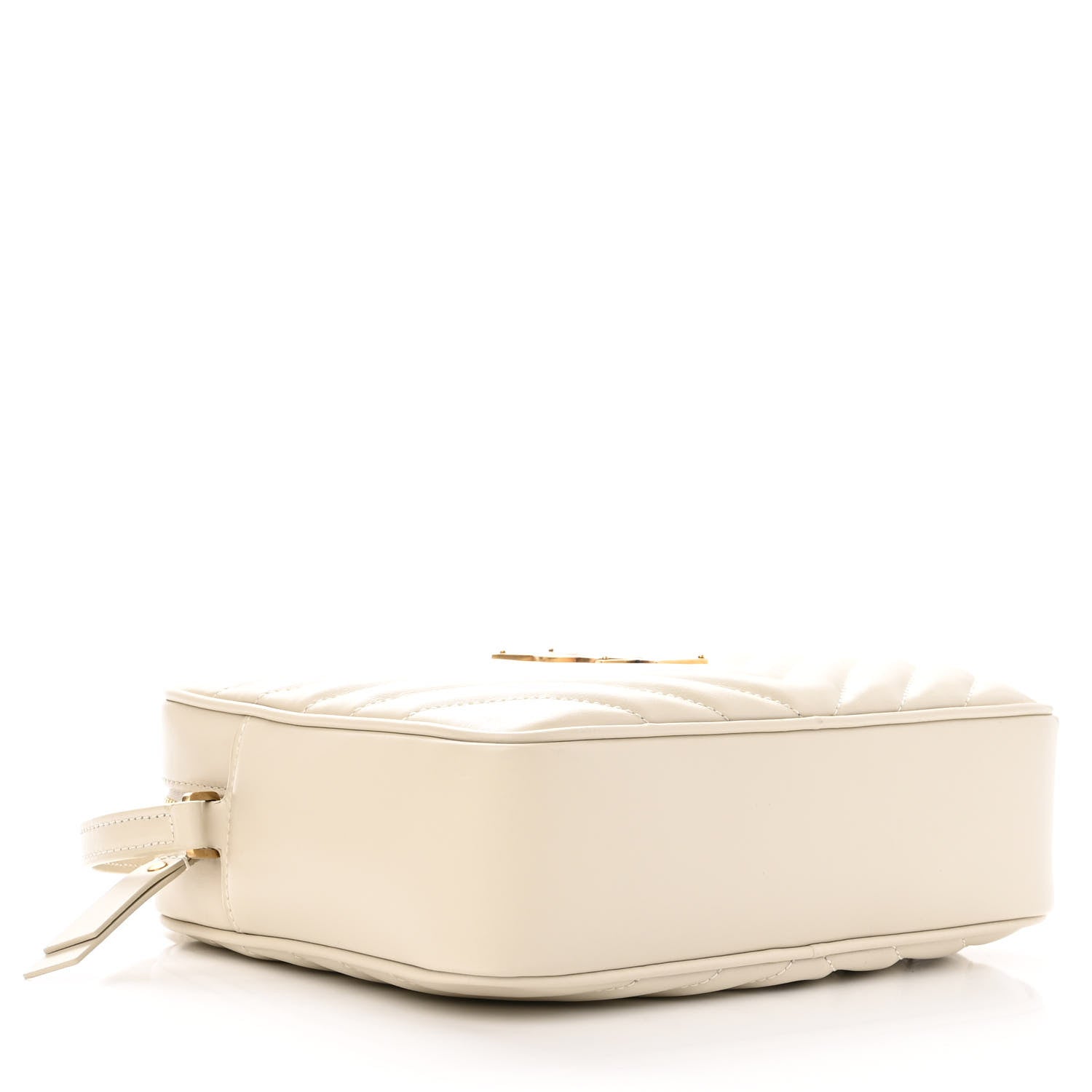 Saint Laurent Calfskin Matelasse Monogram Lou Camera Bag Crema Soft 4 of 12