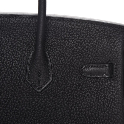 Hermes Togo Birkin 25 Black 9 of 27