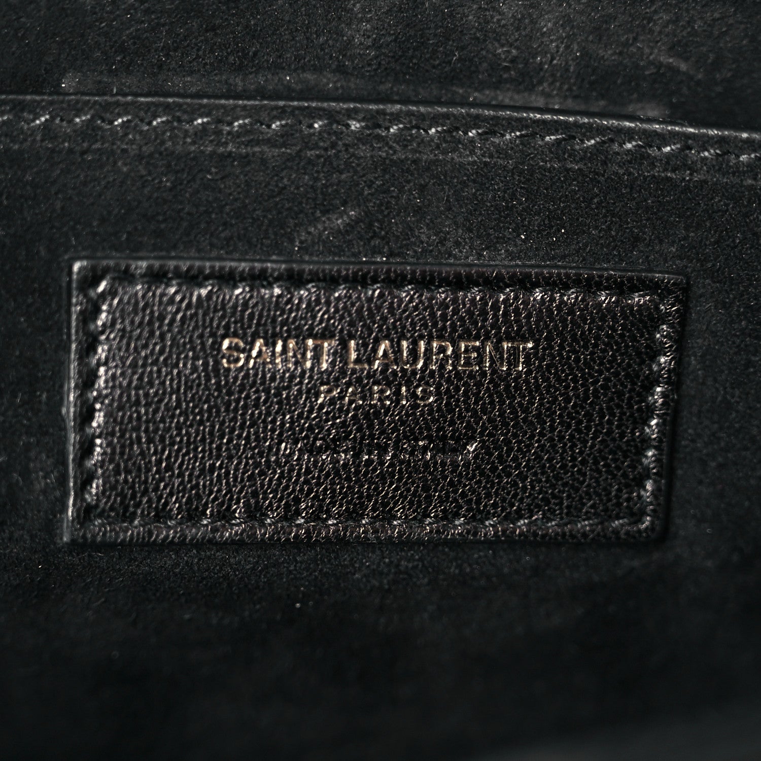 Saint Laurent Crinkled Matelasse Betty Messenger Black 6 of 12