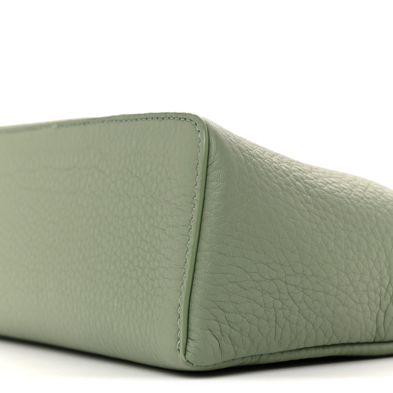 Loro Piana Grained Calfskin L19 Extra Pocket Pouch Sage Brush Leaves 10 of 10