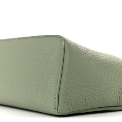 Loro Piana Grained Calfskin L19 Extra Pocket Pouch Sage Brush Leaves 10 of 10