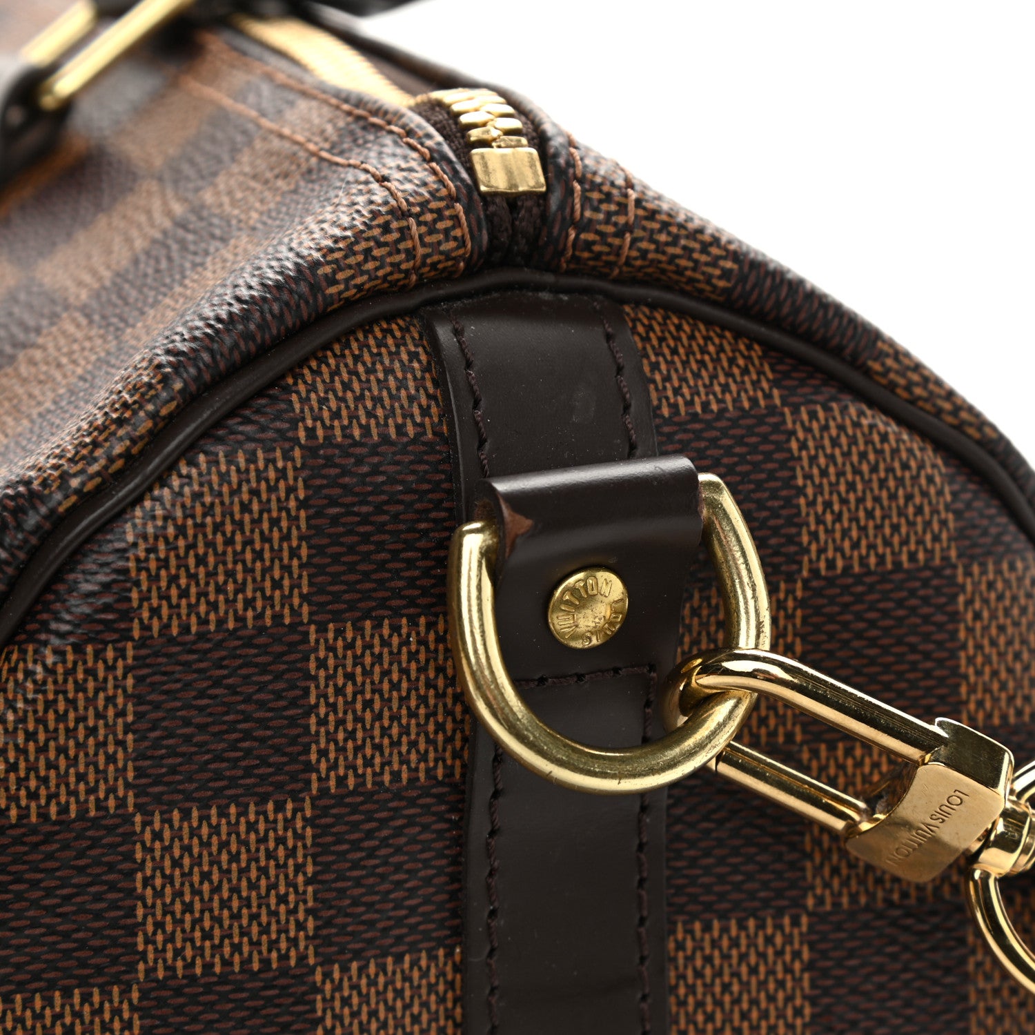 Louis Vuitton Damier Ebene Speedy Bandouliere 30 10 of 11