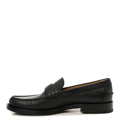 Gucci Calfskin Miro Soft Womens Mocassin Loafers 39 Black 1 of 10