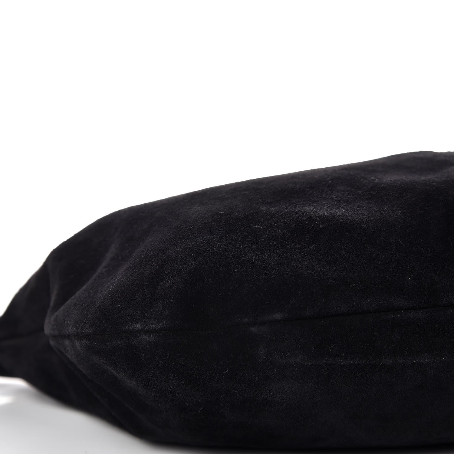 Prada Scamosciato Suede Hobo Black 12 of 13