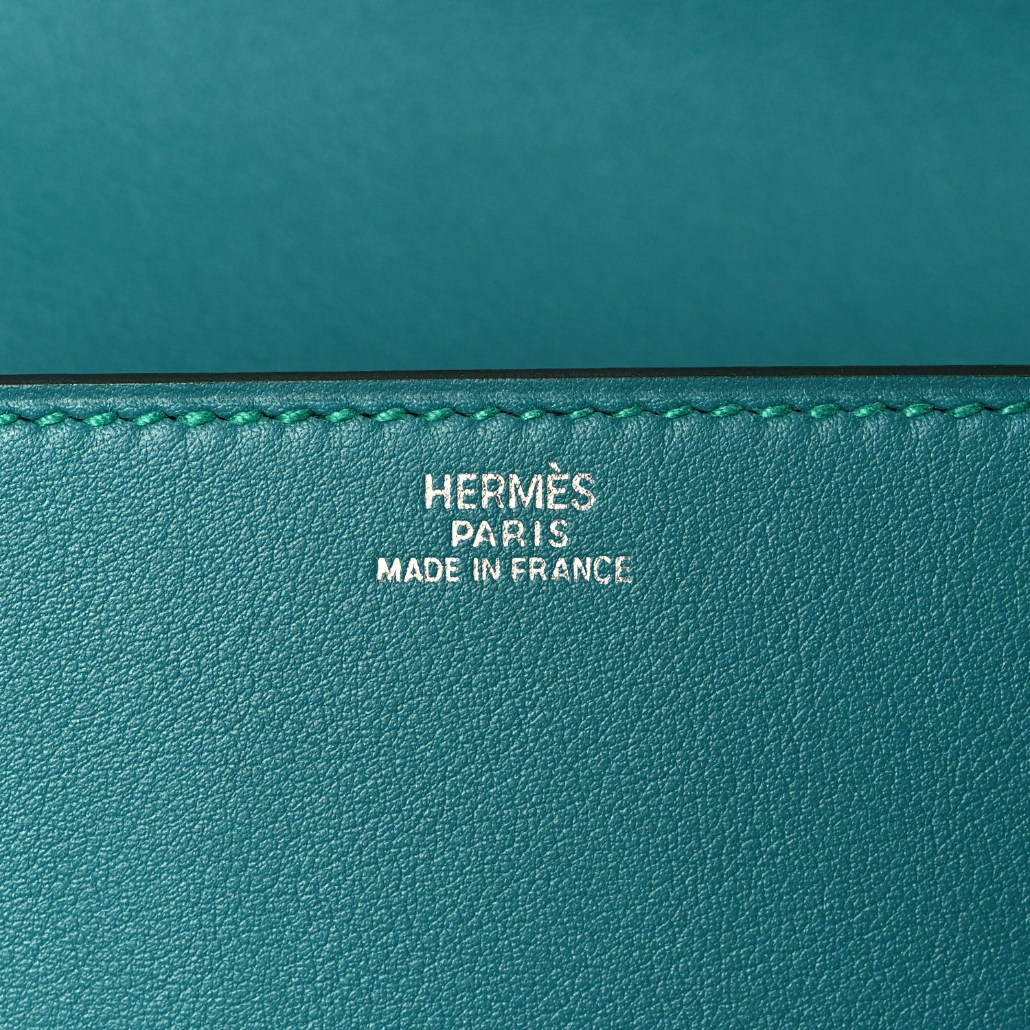 Hermes Swift Medor 23 Clutch Malachite 7 of 11