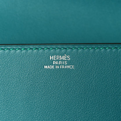 Hermes Swift Medor 23 Clutch Malachite 7 of 11