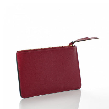 Louis Vuitton Calfskin Jeanne Wallet Zippered Insert Fuchsia 3 of 6