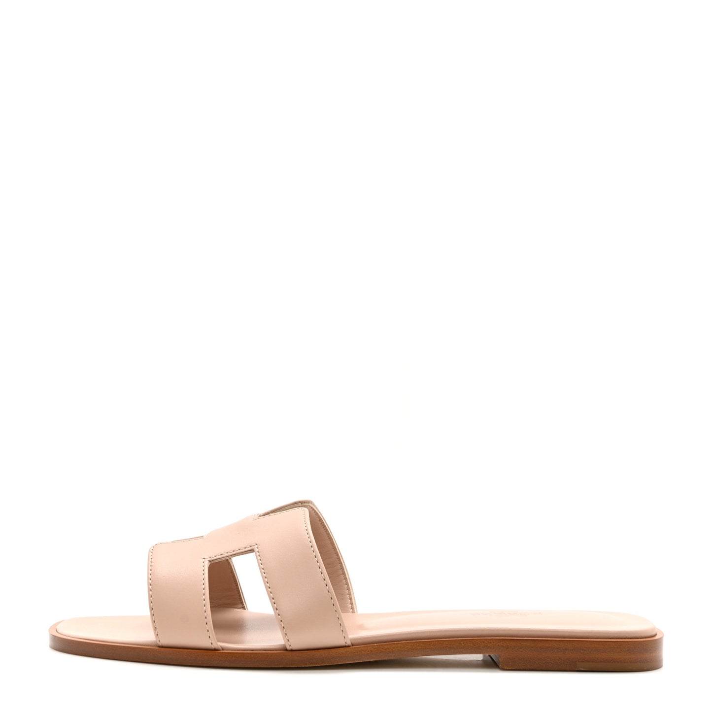 Box Calfskin Oran Sandals 39.5 Bois De Santal