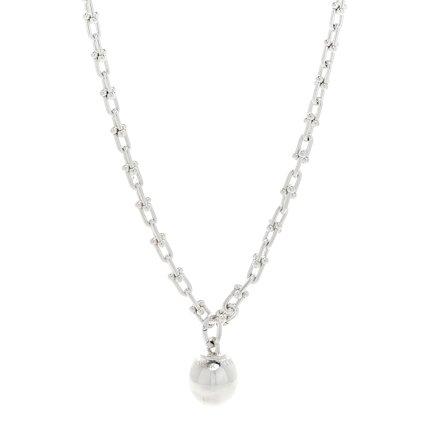 Tiffany Sterling Silver HardWear Wrap Necklace 1 of 4