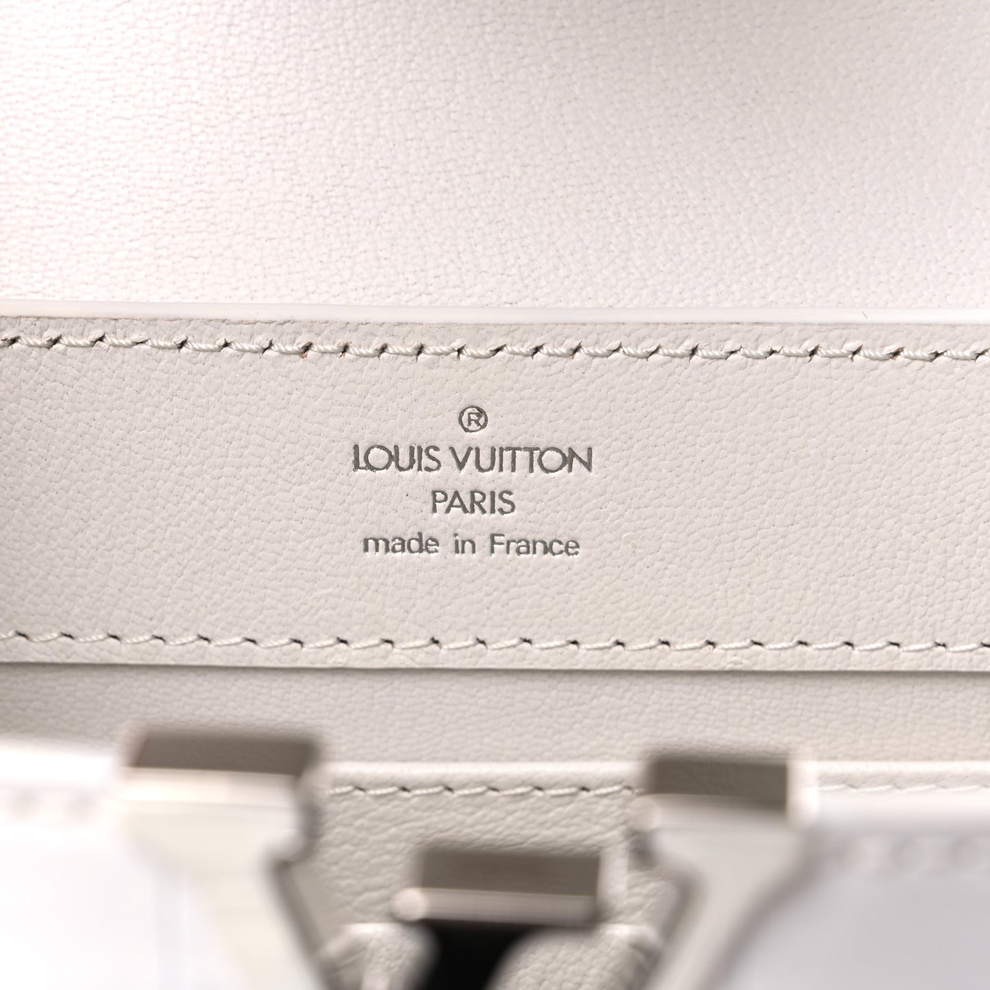 Crocodile Mini Capucines White