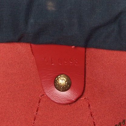 Louis Vuitton Epi Speedy 25 Castillan Red 9 of 9