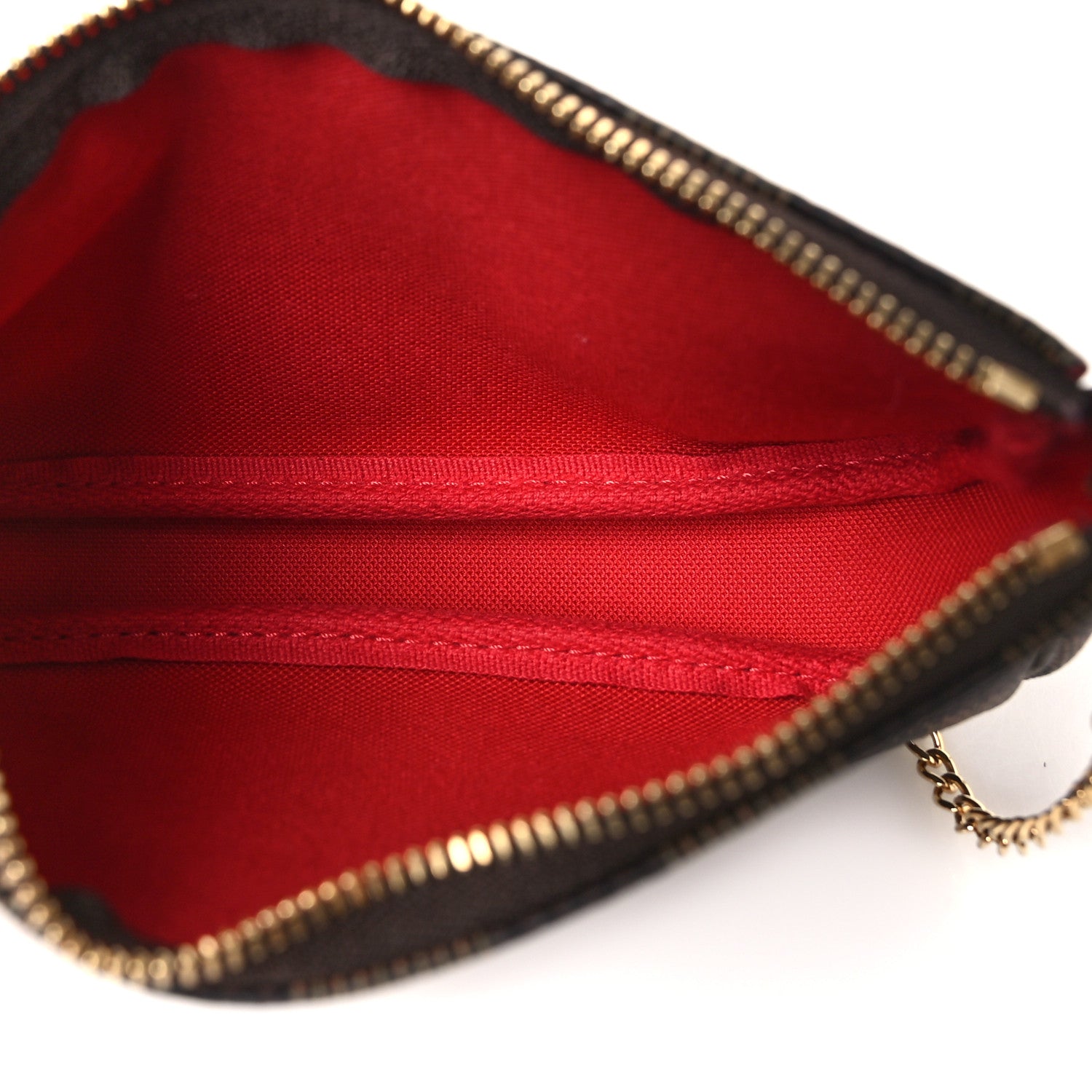 Louis Vuitton Damier Ebene Mini Pochette Accessories 5 of 10