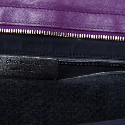 Saint Laurent Sheepskin Medium Cabas ChYc Purple 10 of 11