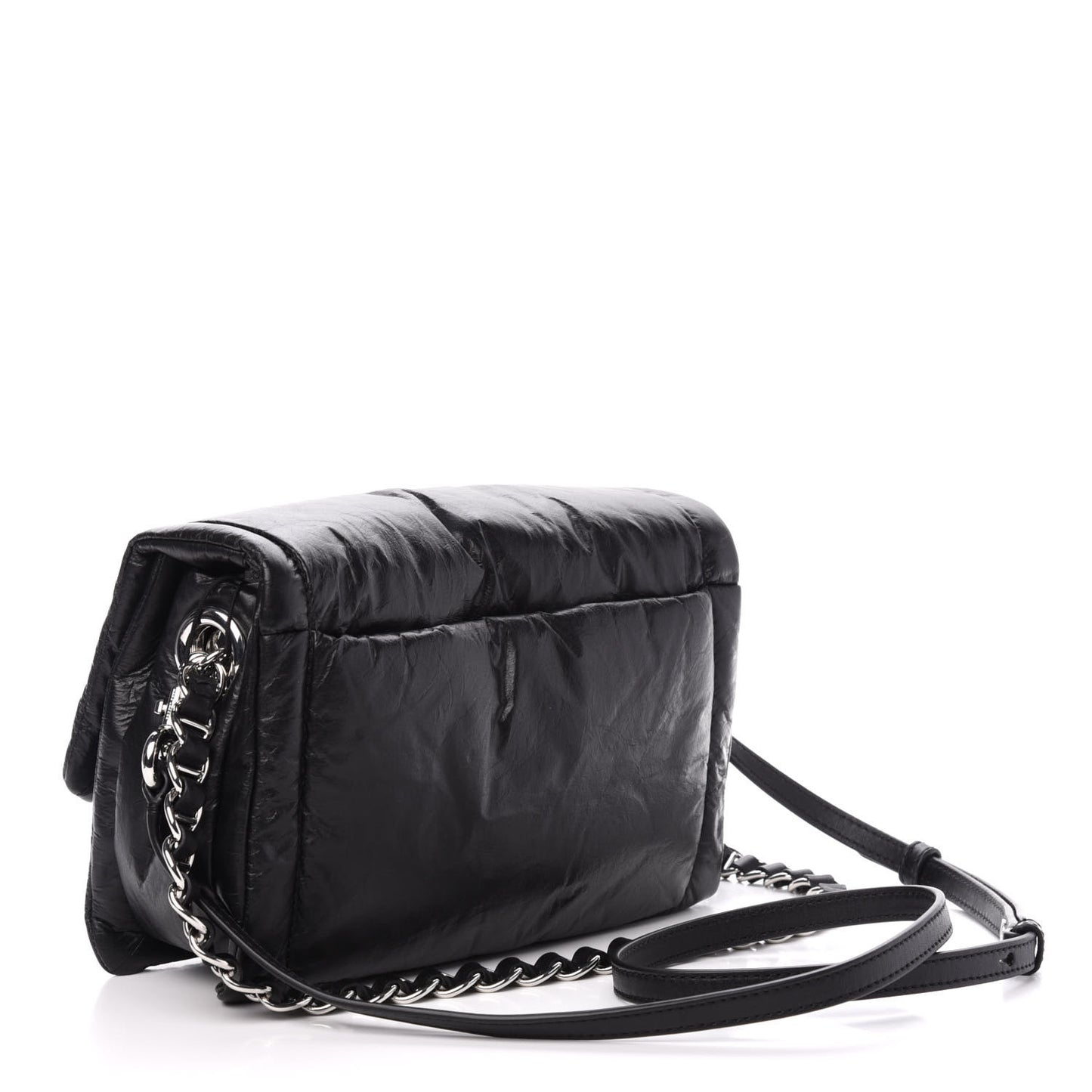 Lambskin The Pillow Bag Black