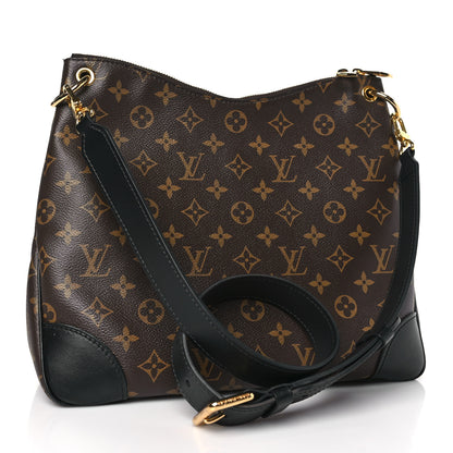 Louis Vuitton Monogram Odeon MM Black 3 of 7