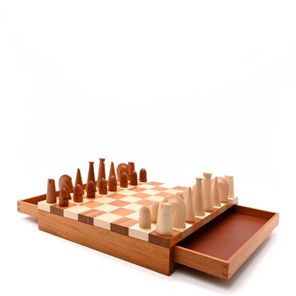 Hermes Sycamore Mahogany Lambskin Chess Game 7 of 9