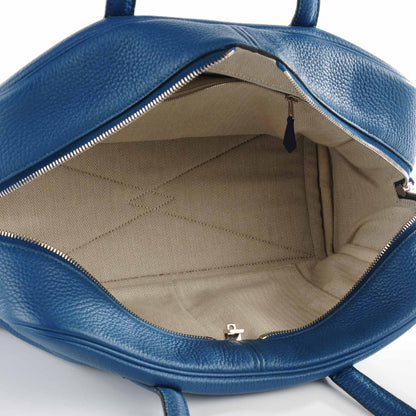 Hermes Taurillon Clemence Victoria II 35 Bleu De Galice 18 of 18