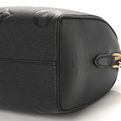 Louis Vuitton Empreinte Monogram Giant Speedy Bandouliere 25 Black 8 of 8