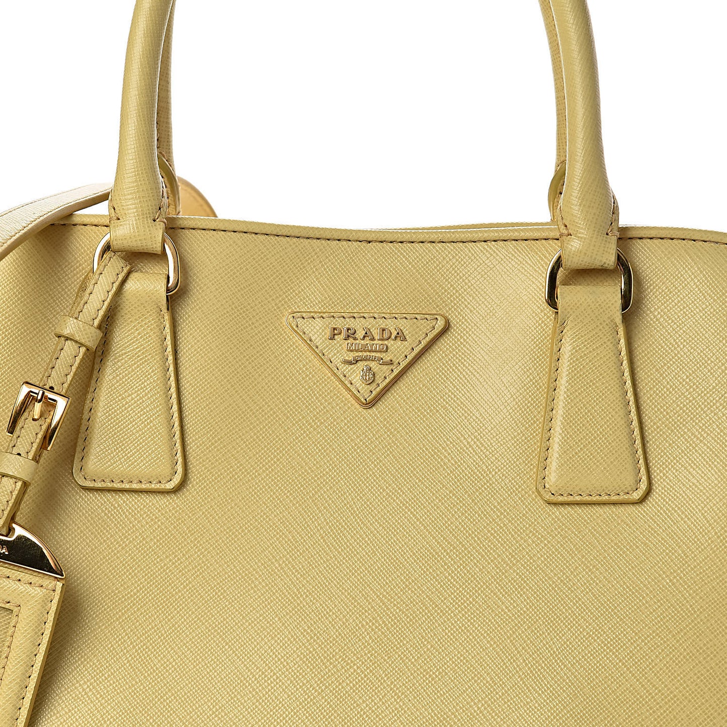 Saffiano Lux Open Promenade Tote Ananas