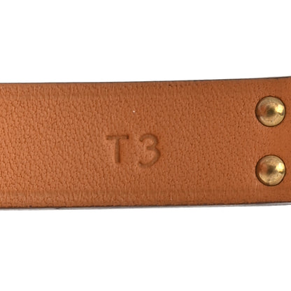 Hermes Swift Mini Kelly Double Tour Bracelet T3 Etoupe 6 of 6