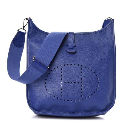 Hermes Epsom Evelyne III PM Bleu Electrique 1 of 12