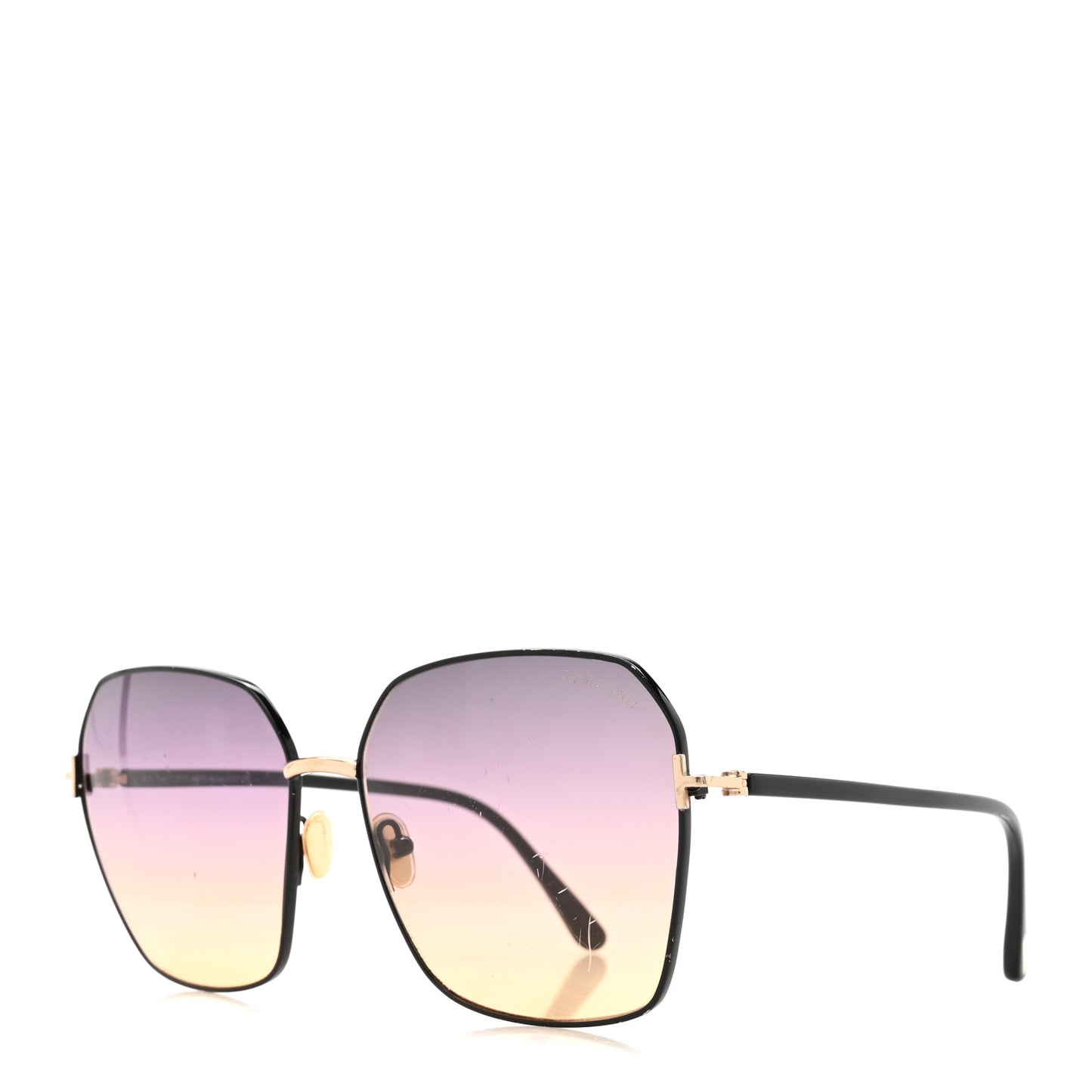 Claudia TF839 Sunglasses Black