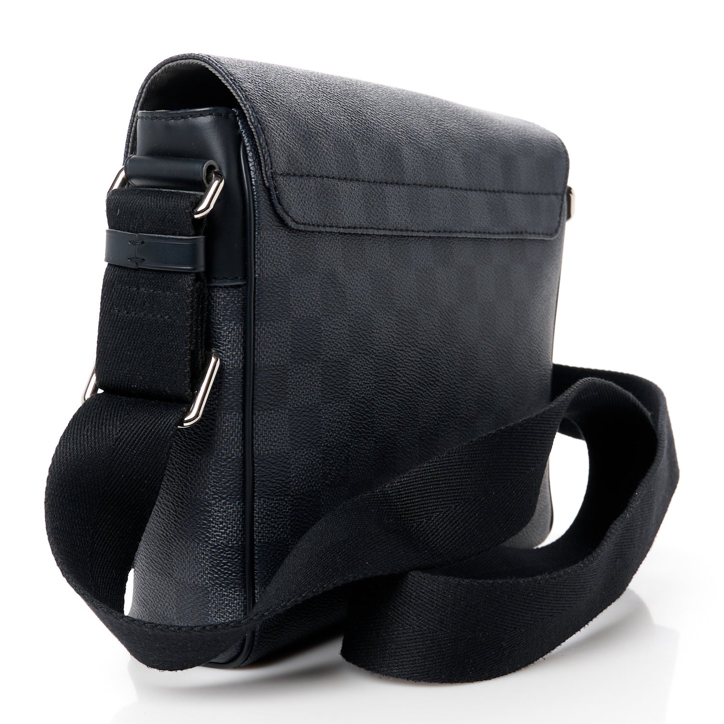 Damier Graphite Logo District PM Grey