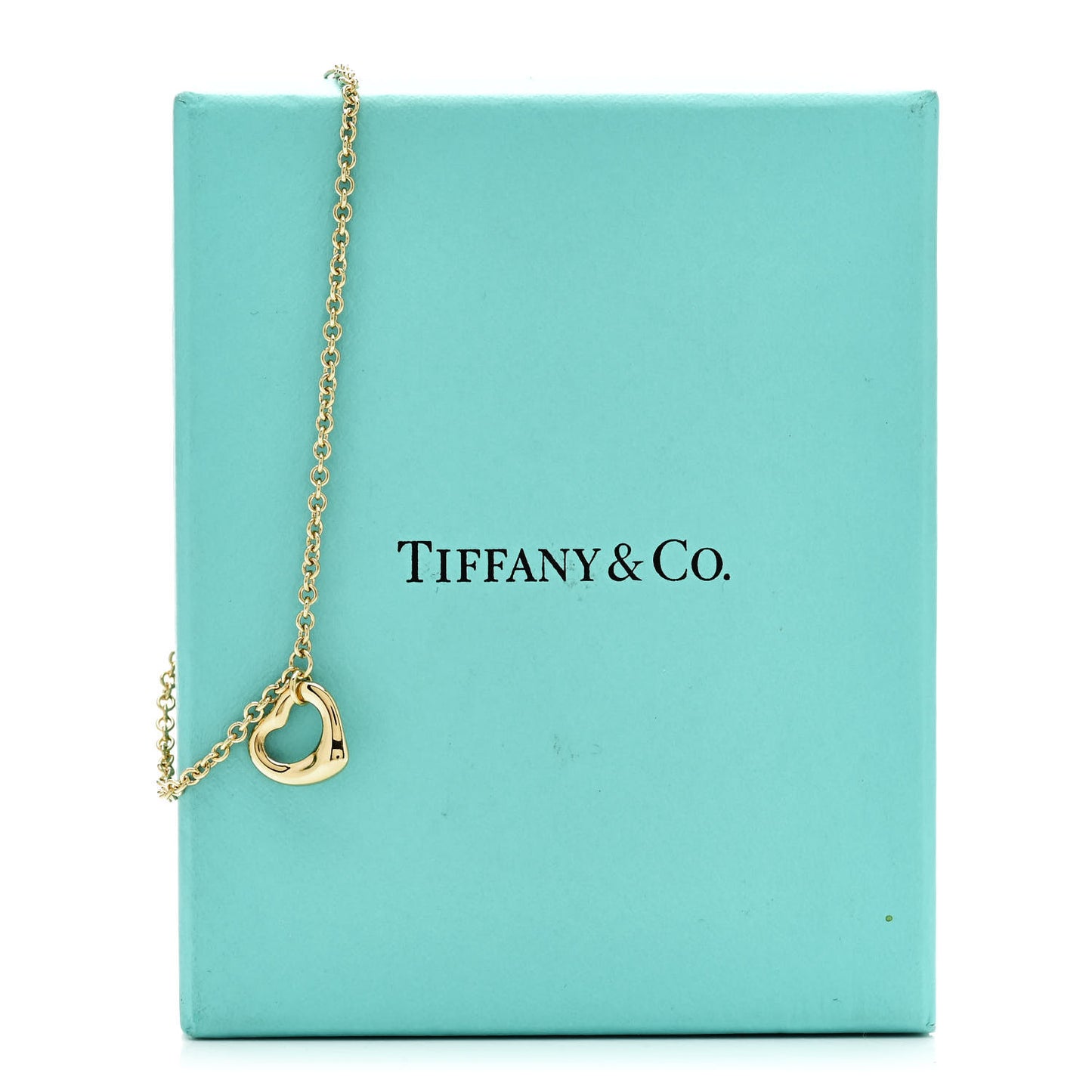 18K Yellow Gold Elsa Peretti Open Heart Bracelet