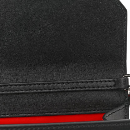 Christian Louboutin Calfskin Loubi54 Crossbody Clutch Black 10 of 11