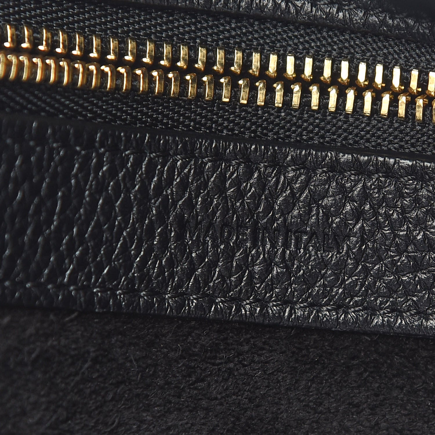 Celine Soft Grained Calfskin Medium Belt Cabas Phantom Black 7 of 10
