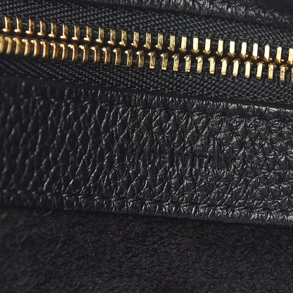 Celine Soft Grained Calfskin Medium Belt Cabas Phantom Black 7 of 10