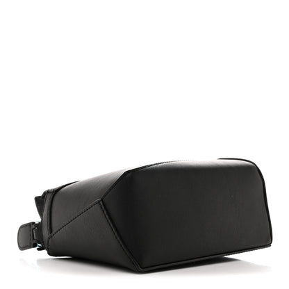Loewe Calfskin Mini Puzzle Edge Bag Black 4 of 10