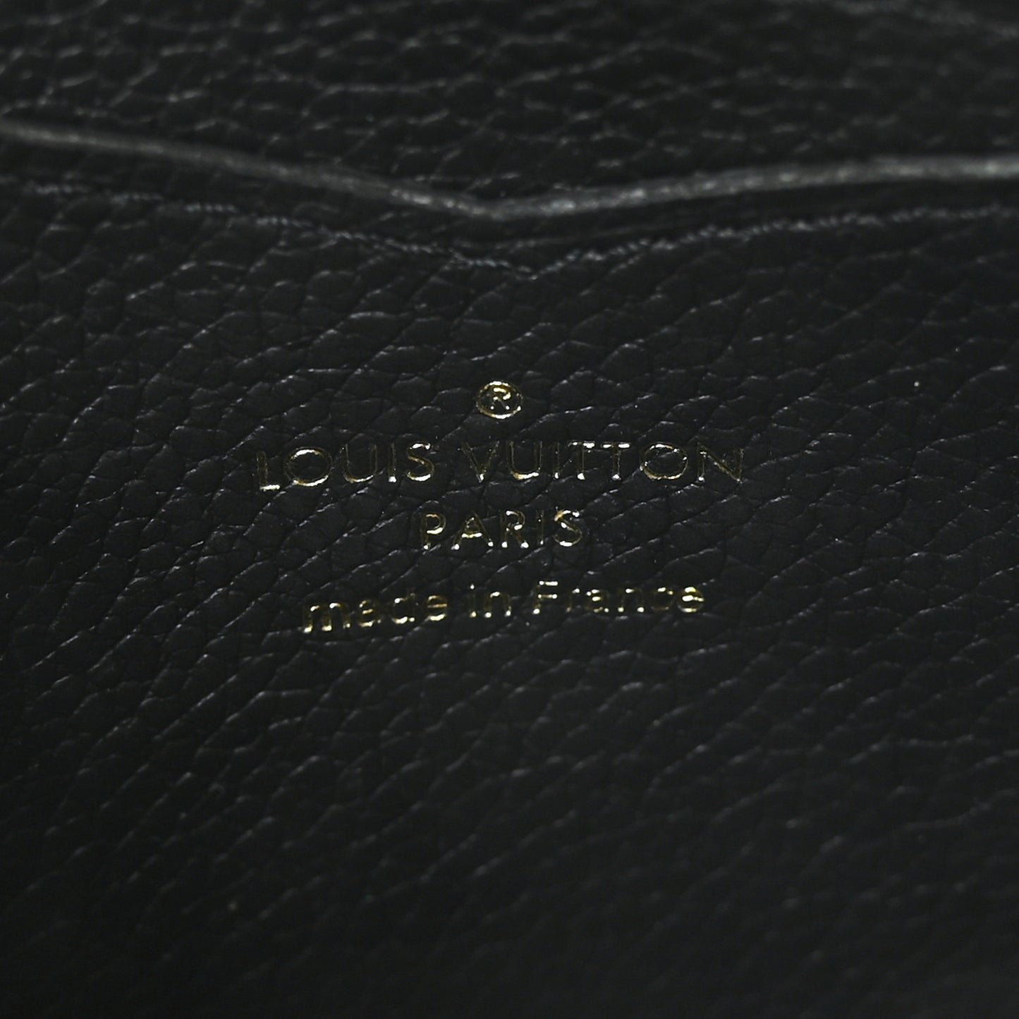 Empreinte Monogram Giant Zippy Coin Purse Black Beige