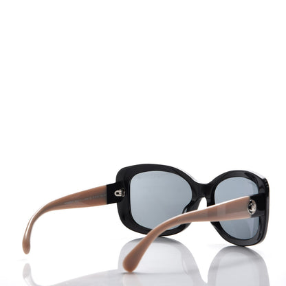 Chanel CC Sunglasses 5322-A Black Beige 3 of 8