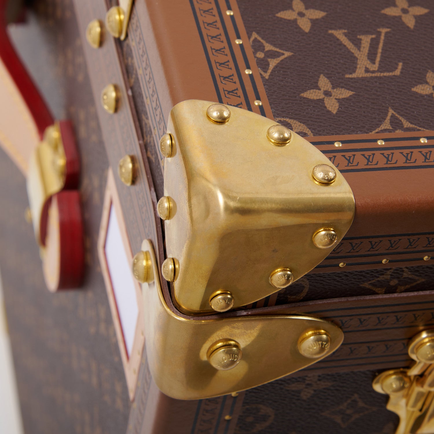 Louis Vuitton Monogram Malle Courrier Lozine Trunk 110 24 of 25