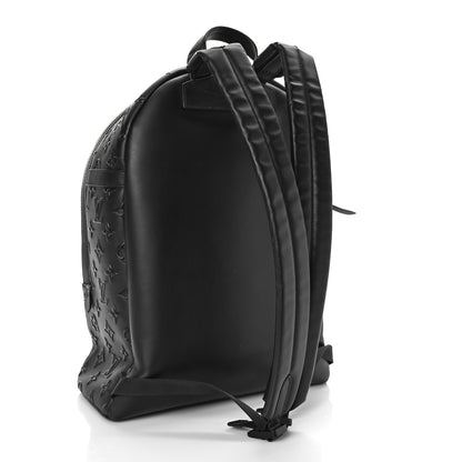 Louis Vuitton Monogram Seal Armand Backpack Black 3 of 9