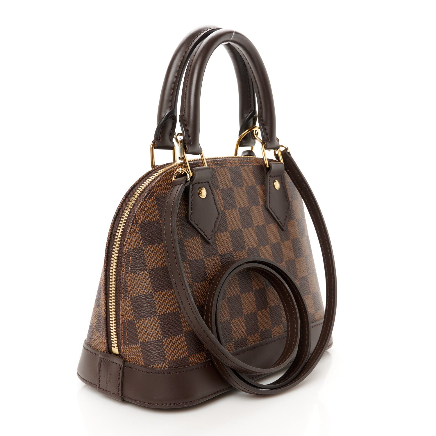 Louis Vuitton Damier Ebene Alma BB 3 of 9