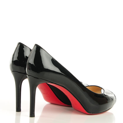Christian Louboutin Patent No Matter 85 Pumps 39 Black 8 of 13