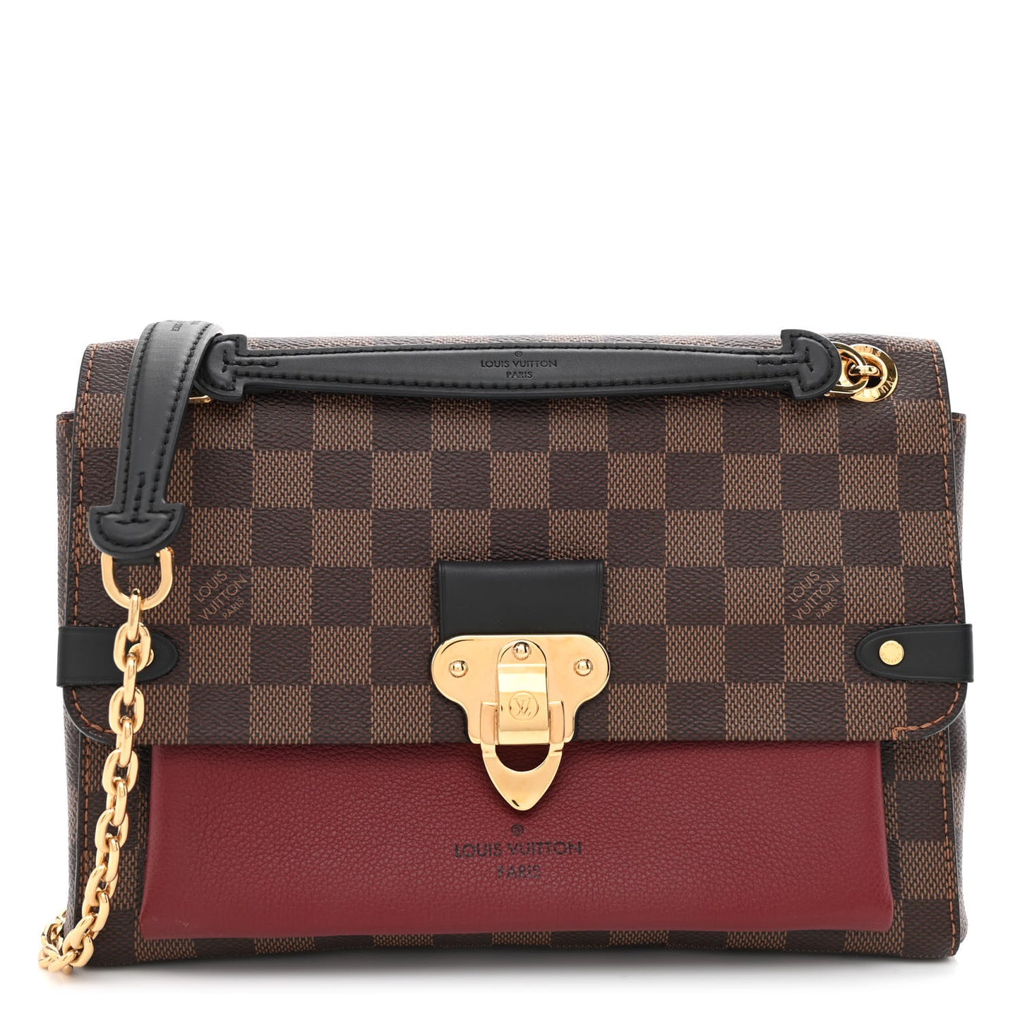 Damier Ebene Vavin PM Bordeaux