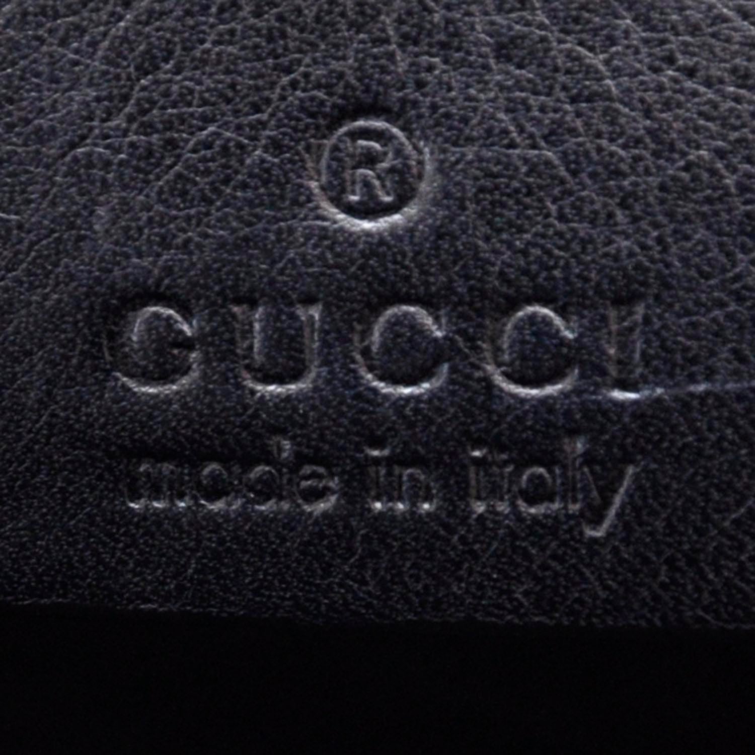 Gucci Leather Large Horsebit Chain Hobo Black 7 of 9