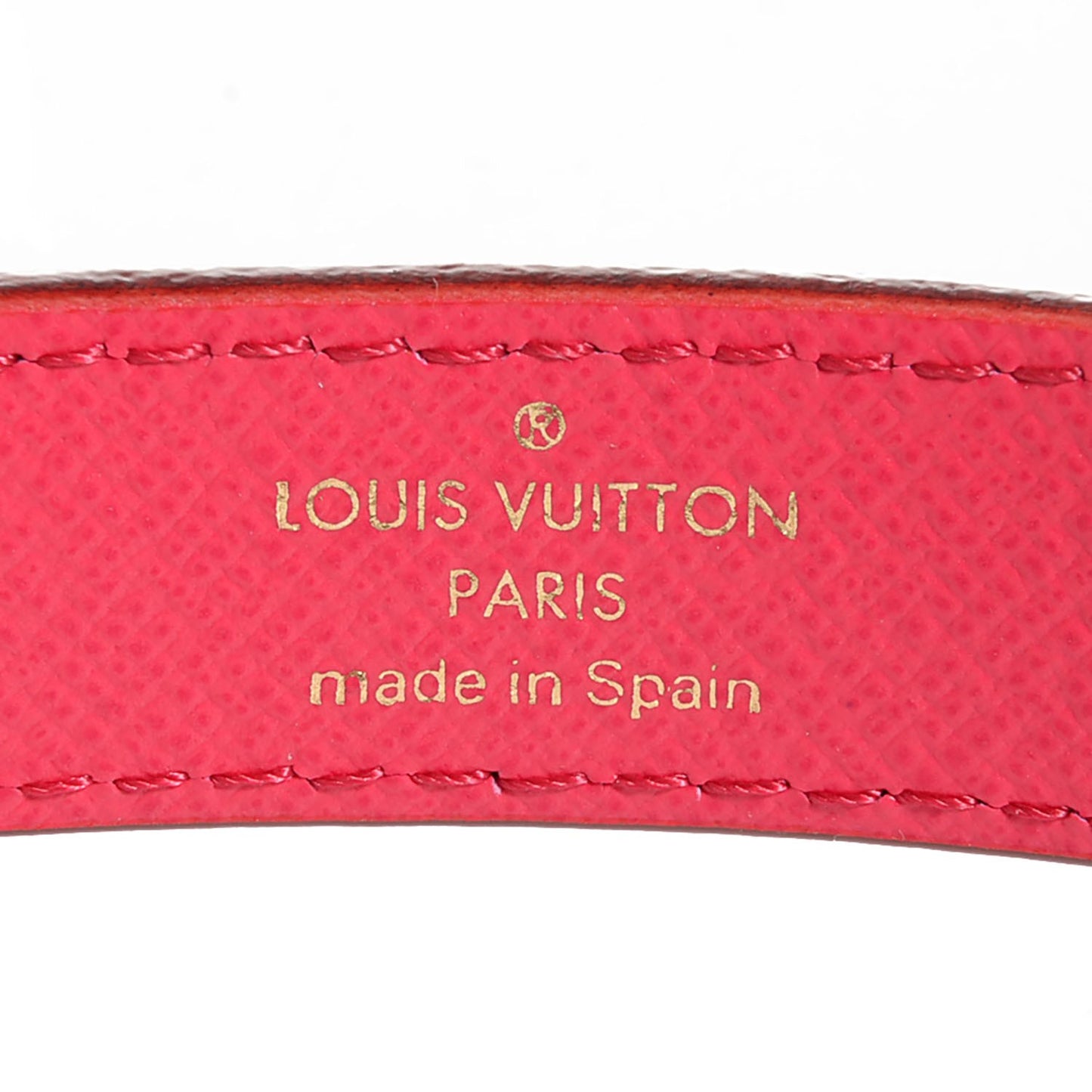 Monogram Multicolor LV Initiales Belt 80 32 Noir Grenade