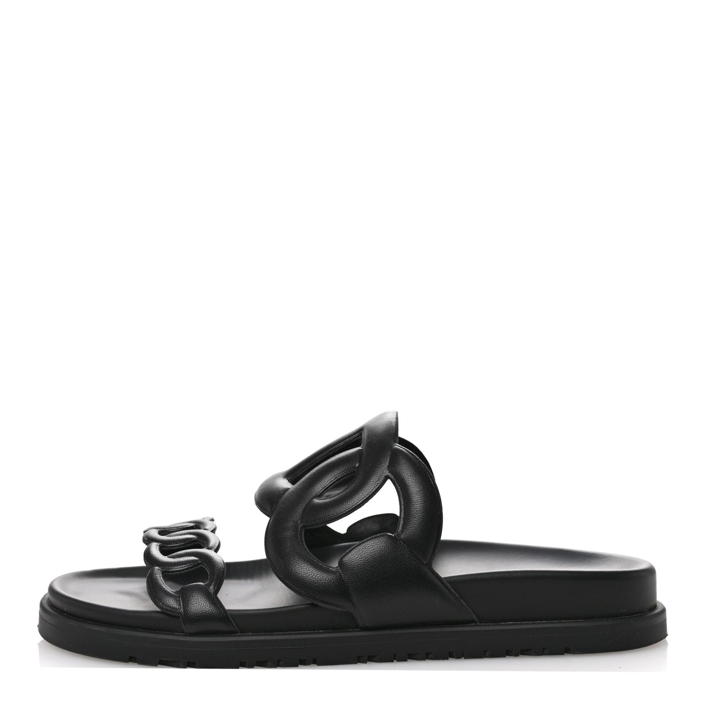 Nappa Extra Sandals 35.5 Black