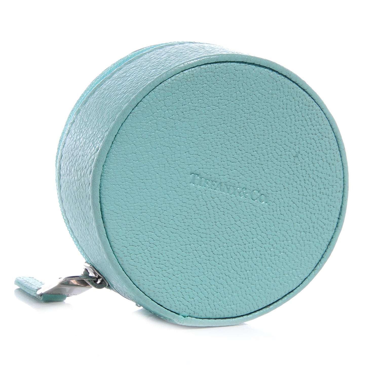 Grain Leather Ultrasuede Lining Jewelry Case
