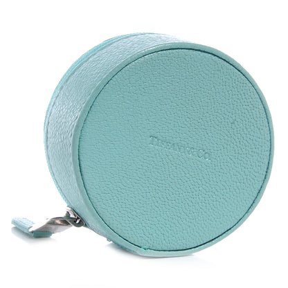 Tiffany Grain Leather Ultrasuede Lining Jewelry Case 4 of 7