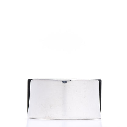 Tiffany Sterling Silver Diamond Wide Locks Band Ring 47 4 3 of 4