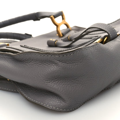 Chloe Calfskin Small Marcie Satchel Cashmere Grey 9 of 14