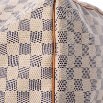 Louis Vuitton Damier Azur Keepall 50 10 of 17