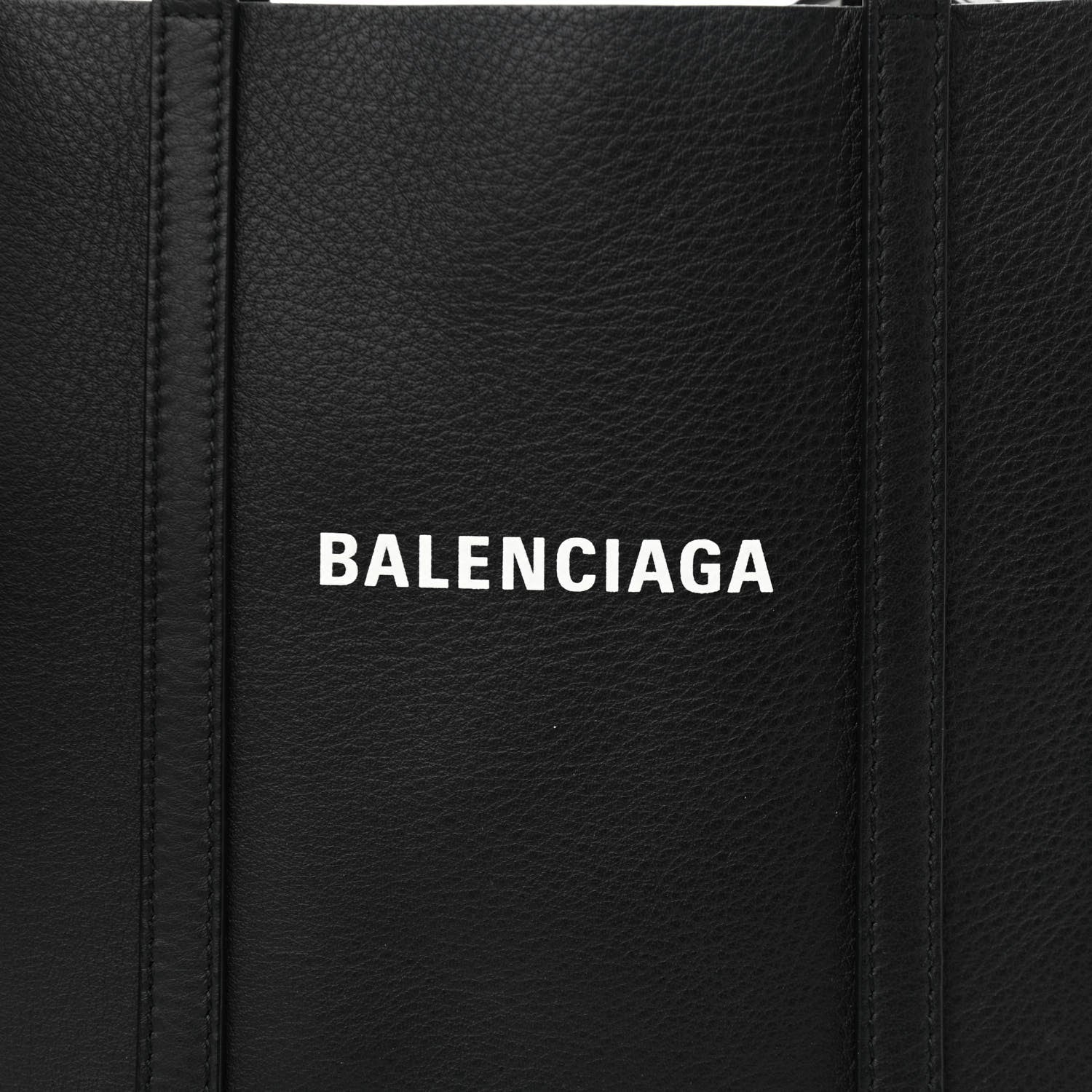 Balenciaga Calfskin XXS Everyday Tote Black 7 of 9